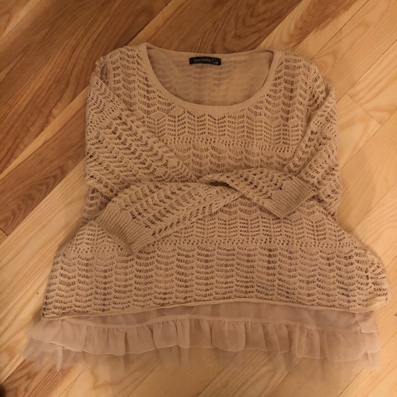 Blush Coloured Sweater - Picture 4 of 5